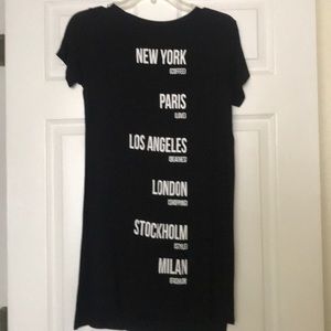 Long shirt short sleeve shirt